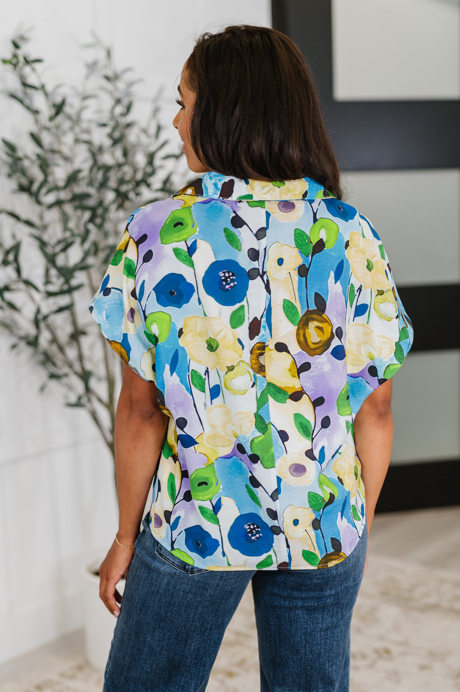 Fielding Questions Floral Top-Womens-Ave Shops-[option4]-[option5]-[option6]-[option7]-[option8]-Shop-Boutique-Clothing-for-Women-Online