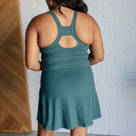 First Serve Dress in Everglade Green-Athleisure-Ave Shops-[option4]-[option5]-[option6]-[option7]-[option8]-Shop-Boutique-Clothing-for-Women-Online