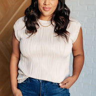 Flow With Me Embossed Top-Tops-Ave Shops-[option4]-[option5]-[option6]-[option7]-[option8]-Shop-Boutique-Clothing-for-Women-Online