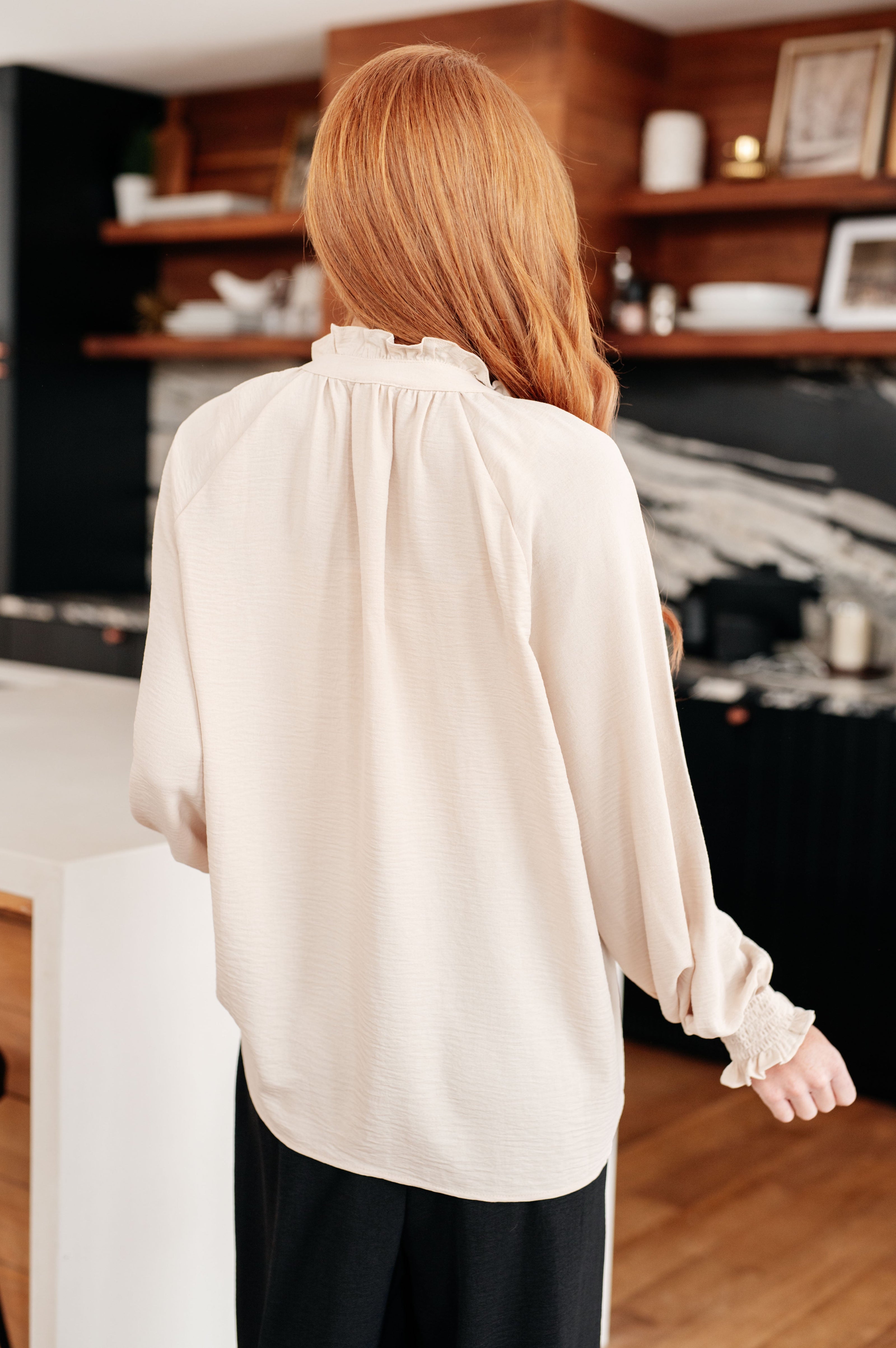 For You I Do Button Up Blouse-Tops-Ave Shops-[option4]-[option5]-[option6]-[option7]-[option8]-Shop-Boutique-Clothing-for-Women-Online