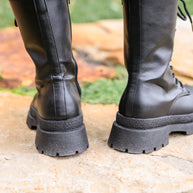 Fresh Feels Combat Boots In Black-Womens-Ave Shops-[option4]-[option5]-[option6]-[option7]-[option8]-Shop-Boutique-Clothing-for-Women-Online