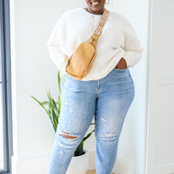 Fuzzy Cuddles Sweater in Off White-Womens-Ave Shops-[option4]-[option5]-[option6]-[option7]-[option8]-Shop-Boutique-Clothing-for-Women-Online