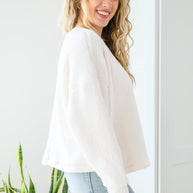 Fuzzy Cuddles Sweater in Off White-Womens-Ave Shops-[option4]-[option5]-[option6]-[option7]-[option8]-Shop-Boutique-Clothing-for-Women-Online