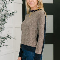Give Me a Call Color Block Pullover-Womens-Ave Shops-[option4]-[option5]-[option6]-[option7]-[option8]-Shop-Boutique-Clothing-for-Women-Online