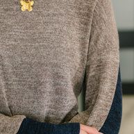 Give Me a Call Color Block Pullover-Womens-Ave Shops-[option4]-[option5]-[option6]-[option7]-[option8]-Shop-Boutique-Clothing-for-Women-Online