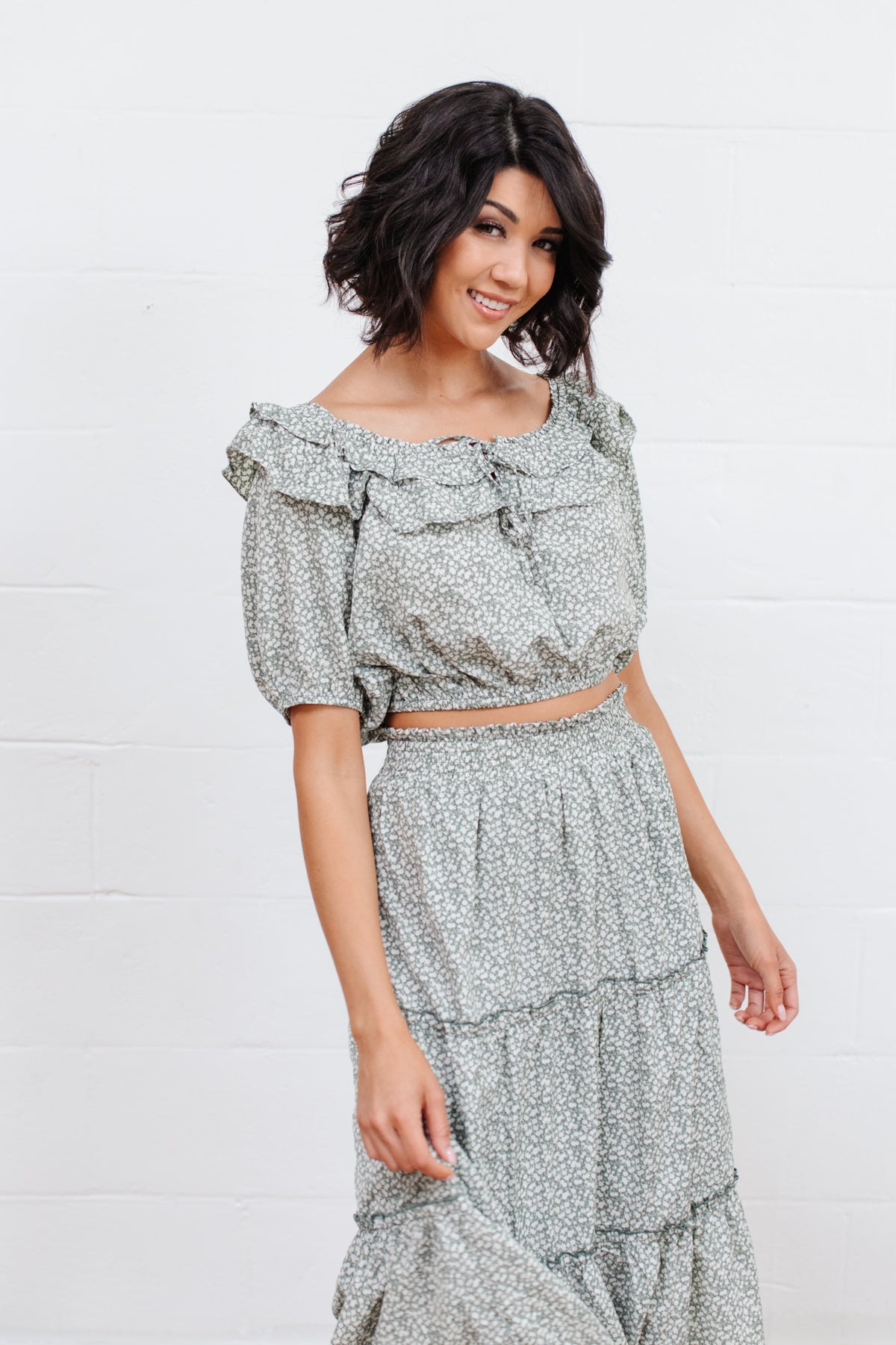 Golden Hour Top in Sage-Womens-Ave Shops-[option4]-[option5]-[option6]-[option7]-[option8]-Shop-Boutique-Clothing-for-Women-Online