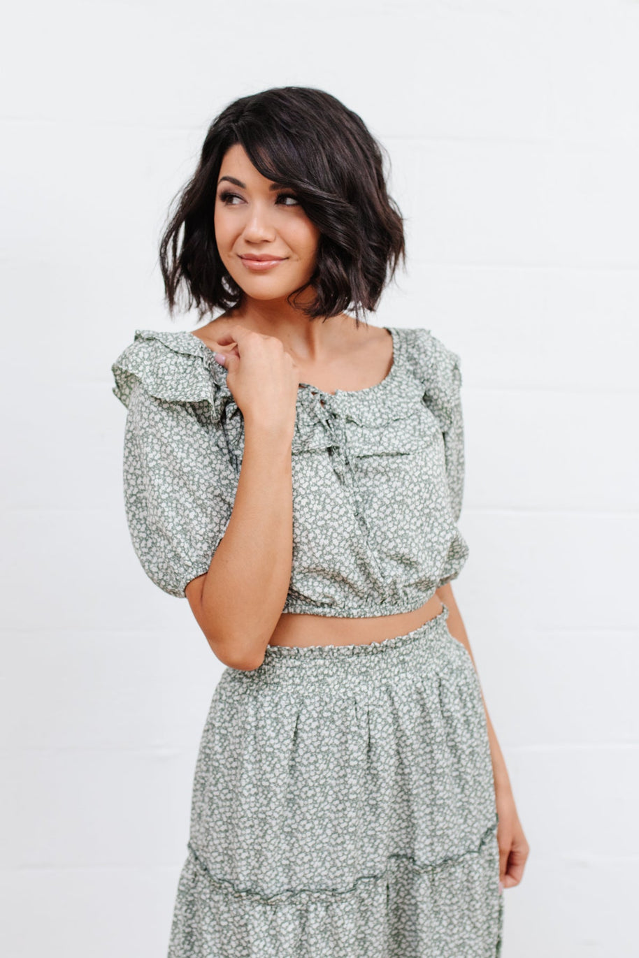 Golden Hour Top in Sage-Womens-Ave Shops-[option4]-[option5]-[option6]-[option7]-[option8]-Shop-Boutique-Clothing-for-Women-Online
