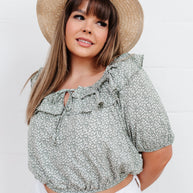 Golden Hour Top in Sage-Womens-Ave Shops-[option4]-[option5]-[option6]-[option7]-[option8]-Shop-Boutique-Clothing-for-Women-Online