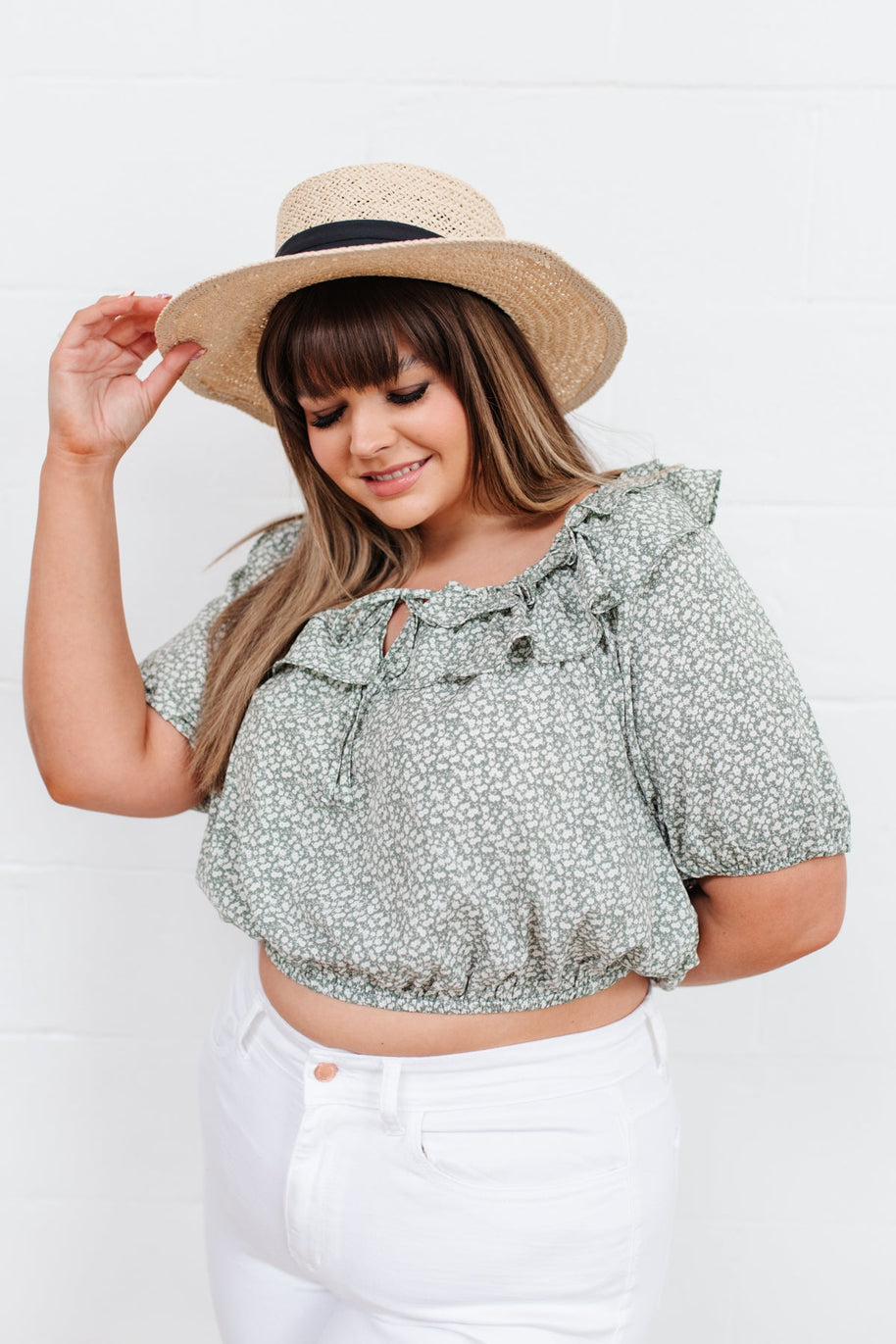 Golden Hour Top in Sage-Womens-Ave Shops-[option4]-[option5]-[option6]-[option7]-[option8]-Shop-Boutique-Clothing-for-Women-Online