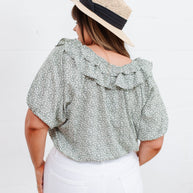 Golden Hour Top in Sage-Womens-Ave Shops-[option4]-[option5]-[option6]-[option7]-[option8]-Shop-Boutique-Clothing-for-Women-Online