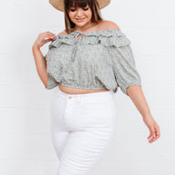 Golden Hour Top in Sage-Womens-Ave Shops-[option4]-[option5]-[option6]-[option7]-[option8]-Shop-Boutique-Clothing-for-Women-Online