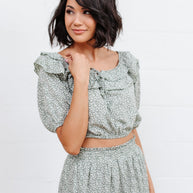 Golden Hour Top in Sage-Womens-Ave Shops-[option4]-[option5]-[option6]-[option7]-[option8]-Shop-Boutique-Clothing-for-Women-Online