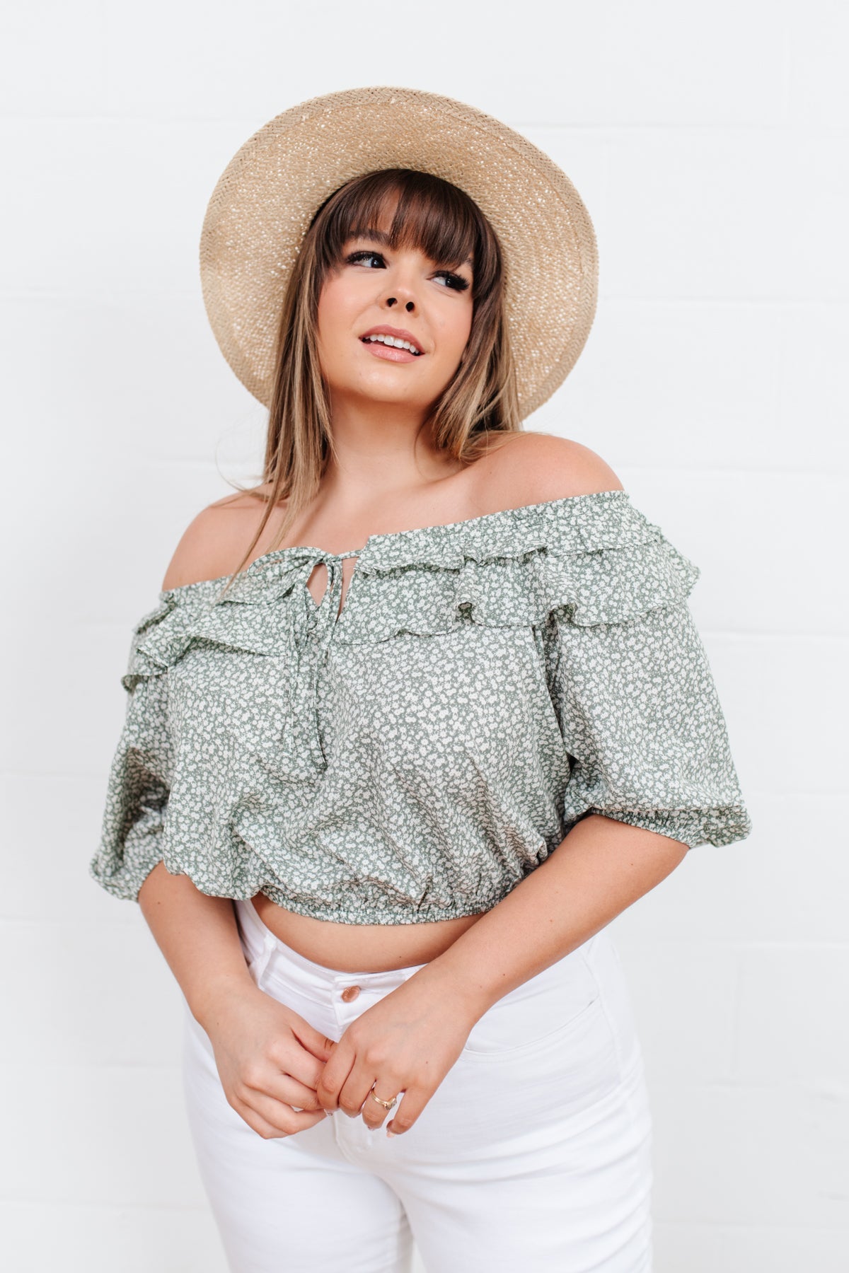 Golden Hour Top in Sage-Womens-Ave Shops-[option4]-[option5]-[option6]-[option7]-[option8]-Shop-Boutique-Clothing-for-Women-Online