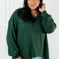 Good Things Are Coming V-Neck Top in Green-Tops-Ave Shops-[option4]-[option5]-[option6]-[option7]-[option8]-Shop-Boutique-Clothing-for-Women-Online