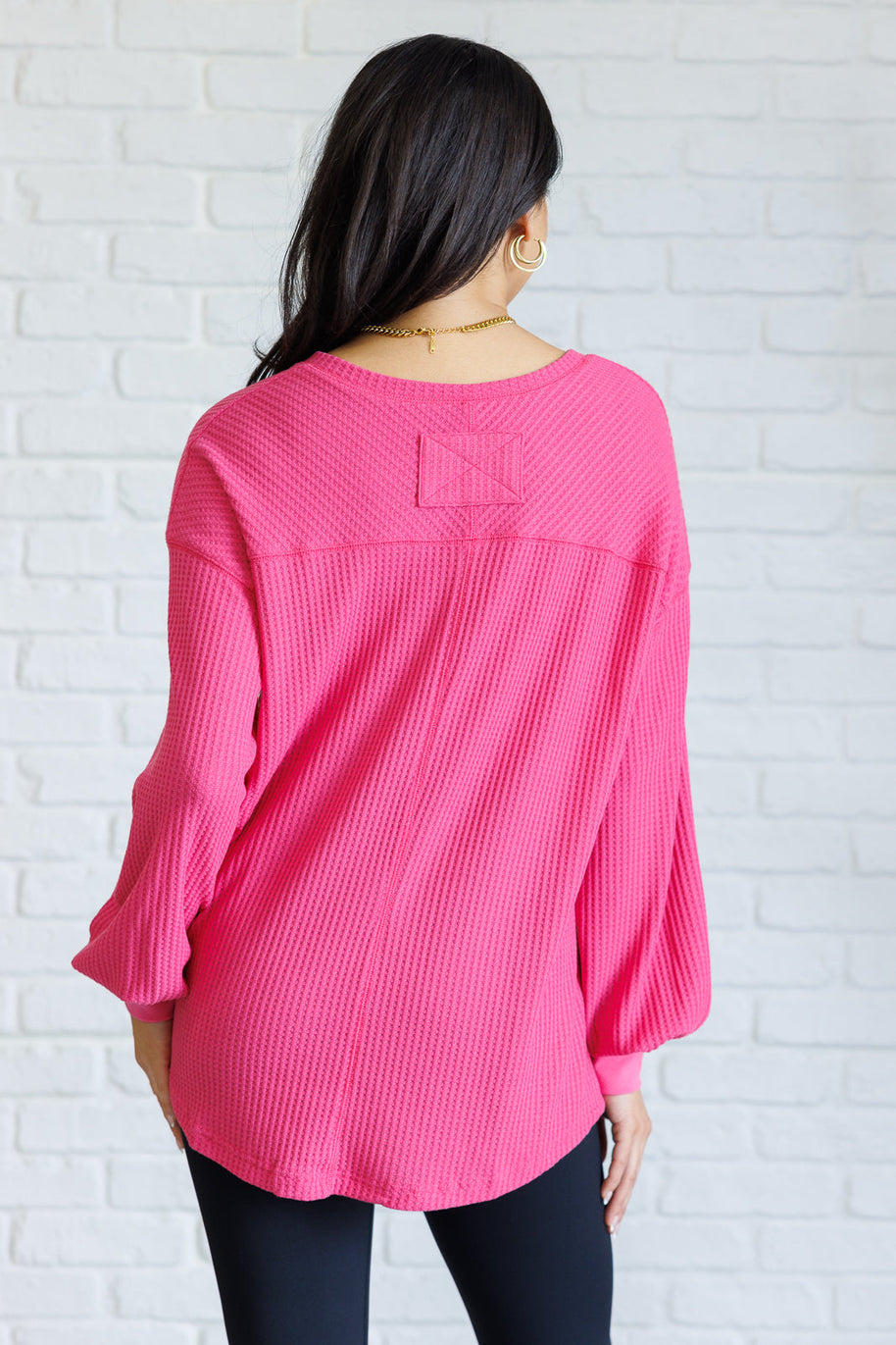 Good Things Are Coming V-Neck Top in Pink-Tops-Ave Shops-[option4]-[option5]-[option6]-[option7]-[option8]-Shop-Boutique-Clothing-for-Women-Online