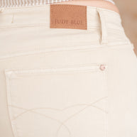 Judy Blue Greta High Rise Garment Dyed Shorts in Bone-Denim-Ave Shops-[option4]-[option5]-[option6]-[option7]-[option8]-Shop-Boutique-Clothing-for-Women-Online