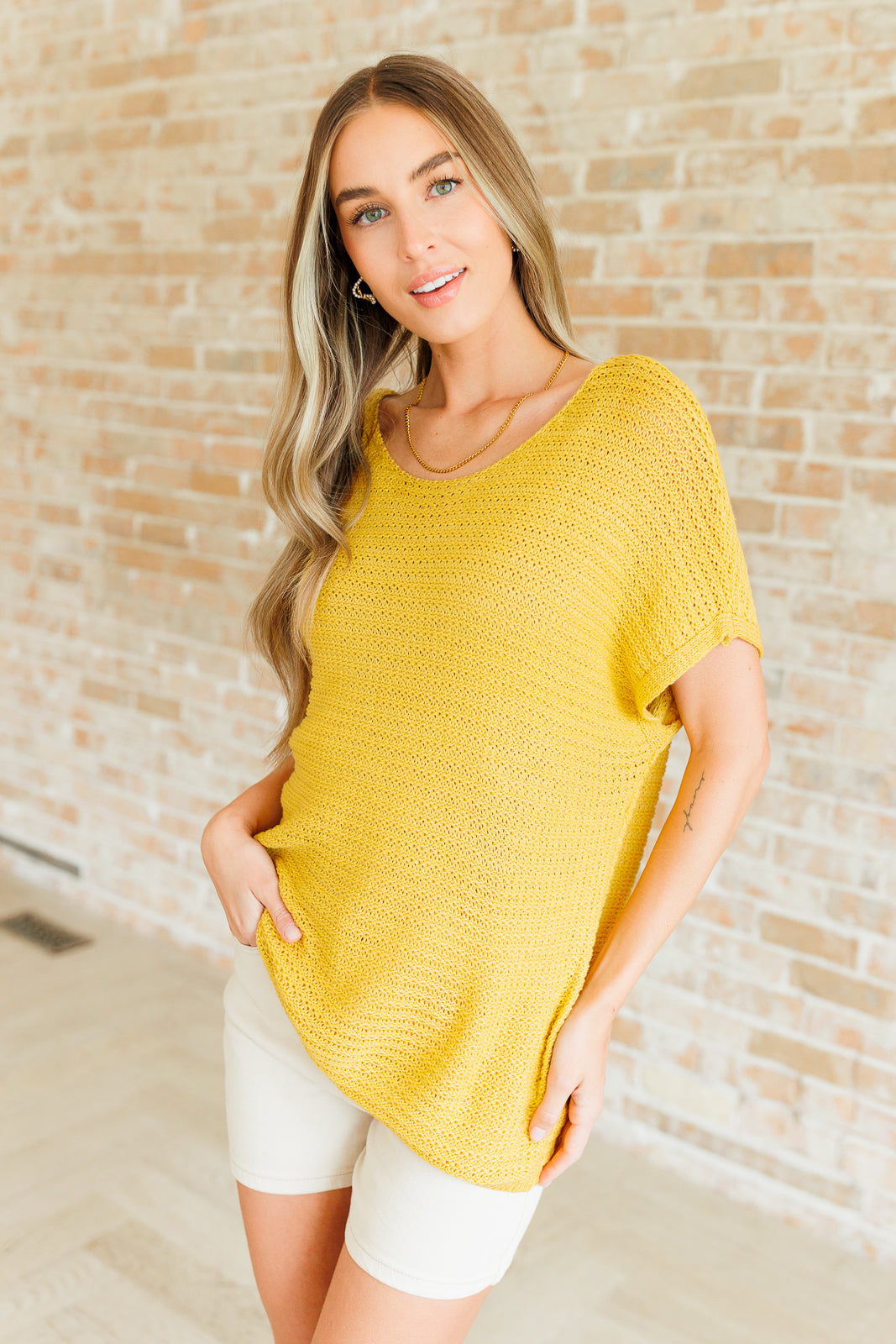 Guess We're Good Knit Top-Tops-Ave Shops-[option4]-[option5]-[option6]-[option7]-[option8]-Shop-Boutique-Clothing-for-Women-Online