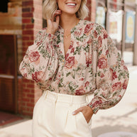 Petals & Poetry Blouse-Haptics-[option4]-[option5]-[option6]-[option7]-[option8]-Shop-Boutique-Clothing-for-Women-Online