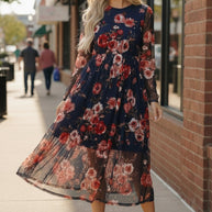 Rosy Romance Mesh Dress-Haptics-[option4]-[option5]-[option6]-[option7]-[option8]-Shop-Boutique-Clothing-for-Women-Online