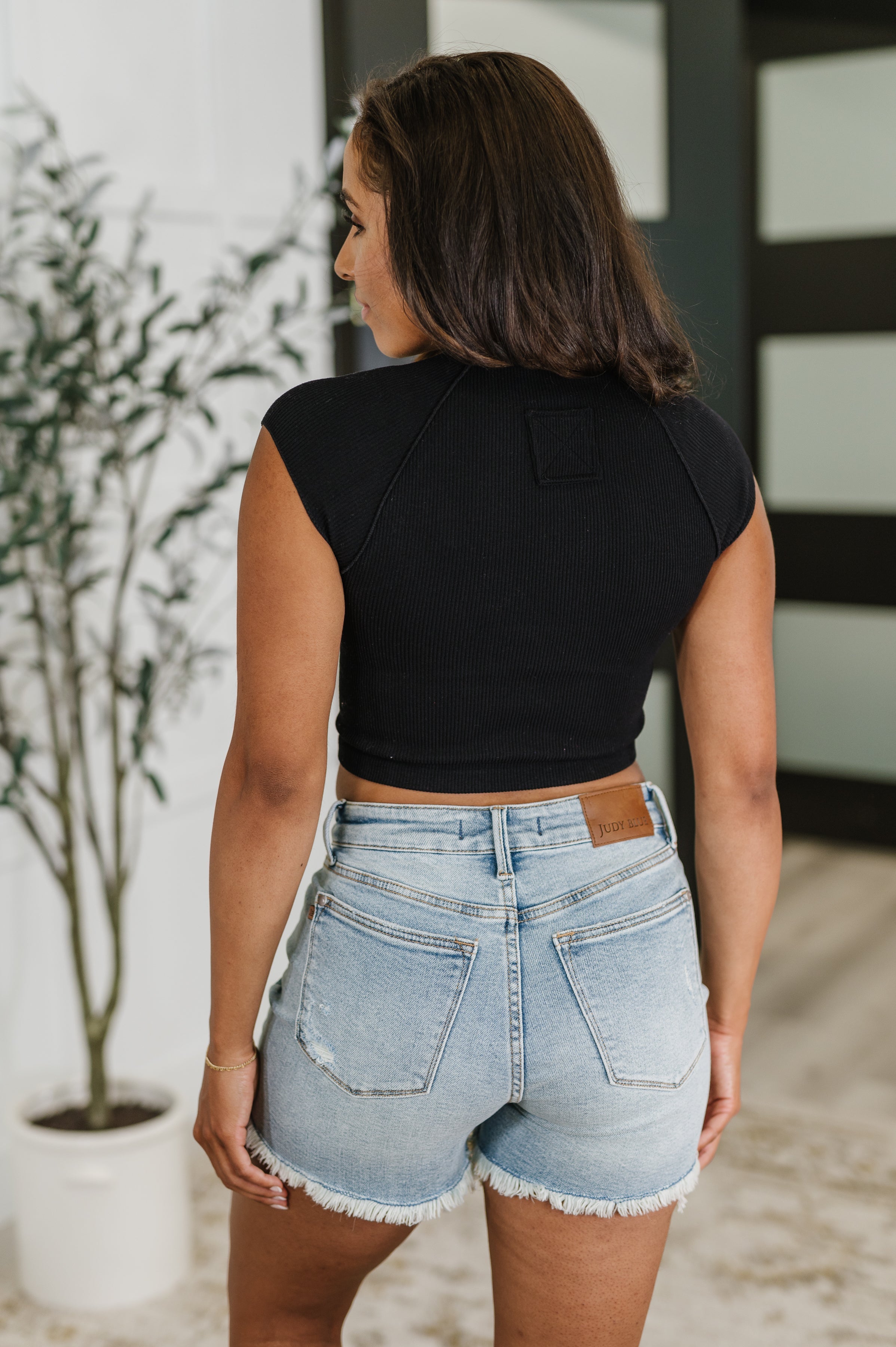 Zenana Halfway to Heaven Cropped Top in Black-Womens-Ave Shops-[option4]-[option5]-[option6]-[option7]-[option8]-Shop-Boutique-Clothing-for-Women-Online