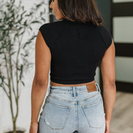 Zenana Halfway to Heaven Cropped Top in Black-Womens-Ave Shops-[option4]-[option5]-[option6]-[option7]-[option8]-Shop-Boutique-Clothing-for-Women-Online