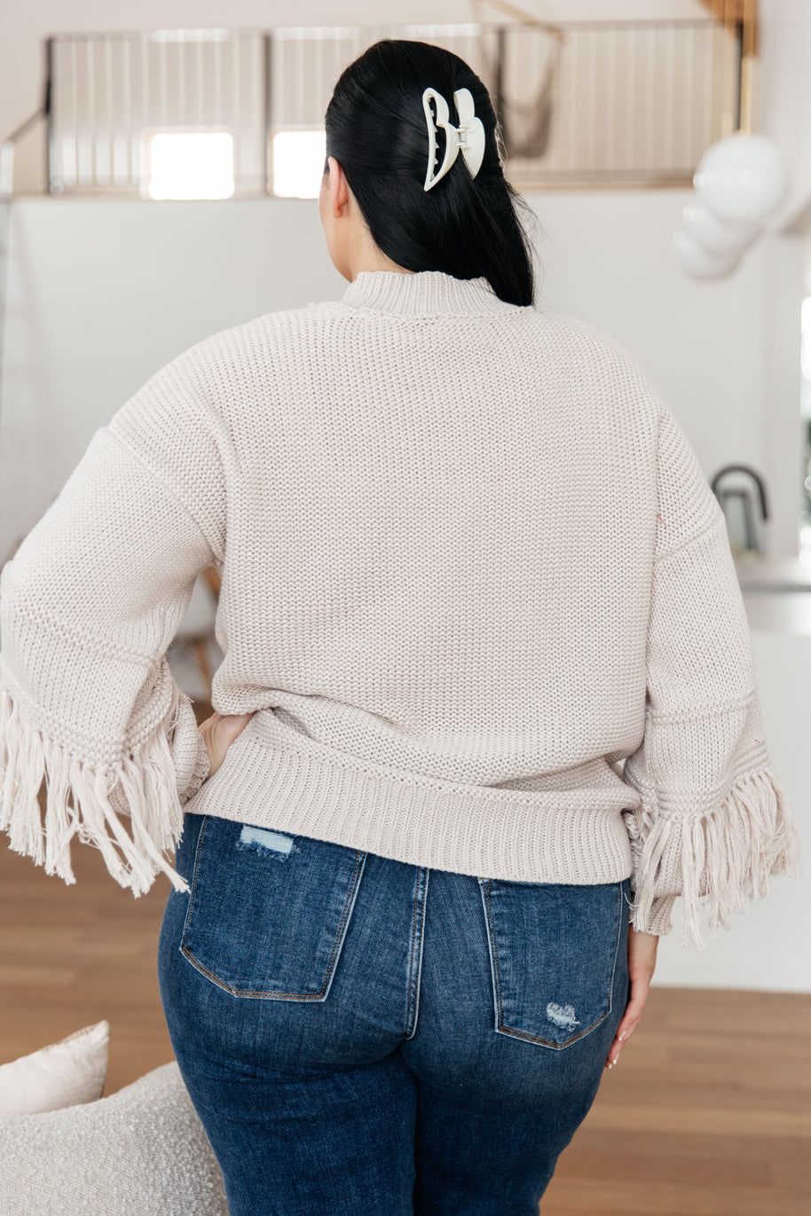 Handle It All Fringe Detail Sweater-Tops-Ave Shops-[option4]-[option5]-[option6]-[option7]-[option8]-Shop-Boutique-Clothing-for-Women-Online