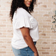 Hand to Hold Lace Detail Striped Top-Tops-Ave Shops-[option4]-[option5]-[option6]-[option7]-[option8]-Shop-Boutique-Clothing-for-Women-Online