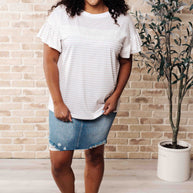 Hand to Hold Lace Detail Striped Top-Tops-Ave Shops-[option4]-[option5]-[option6]-[option7]-[option8]-Shop-Boutique-Clothing-for-Women-Online