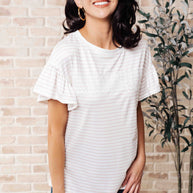 Hand to Hold Lace Detail Striped Top-Tops-Ave Shops-[option4]-[option5]-[option6]-[option7]-[option8]-Shop-Boutique-Clothing-for-Women-Online
