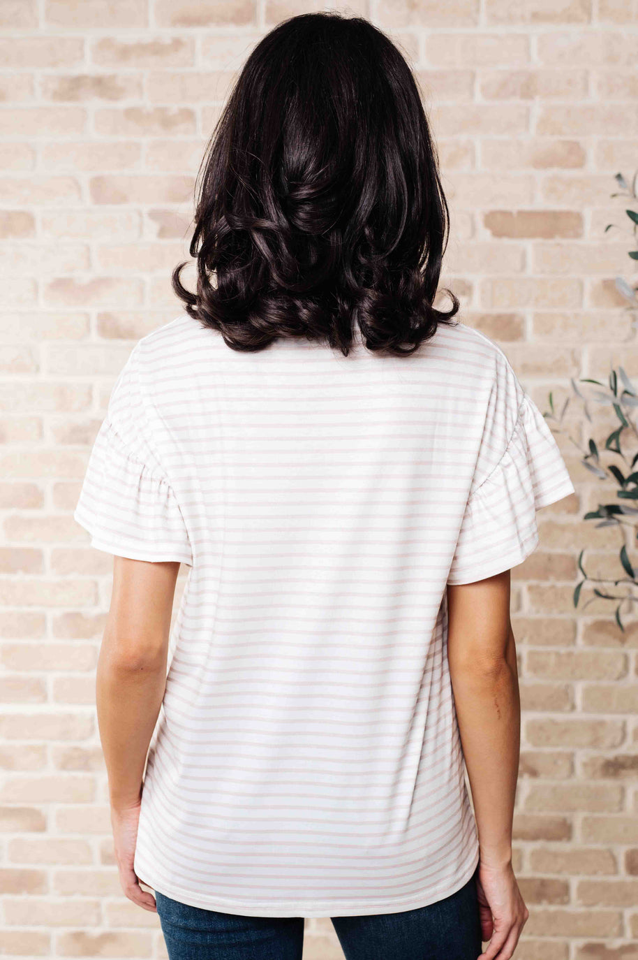 Hand to Hold Lace Detail Striped Top-Tops-Ave Shops-[option4]-[option5]-[option6]-[option7]-[option8]-Shop-Boutique-Clothing-for-Women-Online