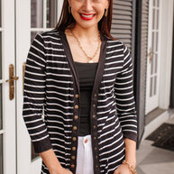 Have You Heard Cardigan in Black-Womens-Ave Shops-[option4]-[option5]-[option6]-[option7]-[option8]-Shop-Boutique-Clothing-for-Women-Online