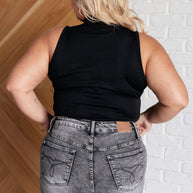 Higher and Higher Ribbed Zip Up Bodysuit-Bodysuits-Ave Shops-[option4]-[option5]-[option6]-[option7]-[option8]-Shop-Boutique-Clothing-for-Women-Online