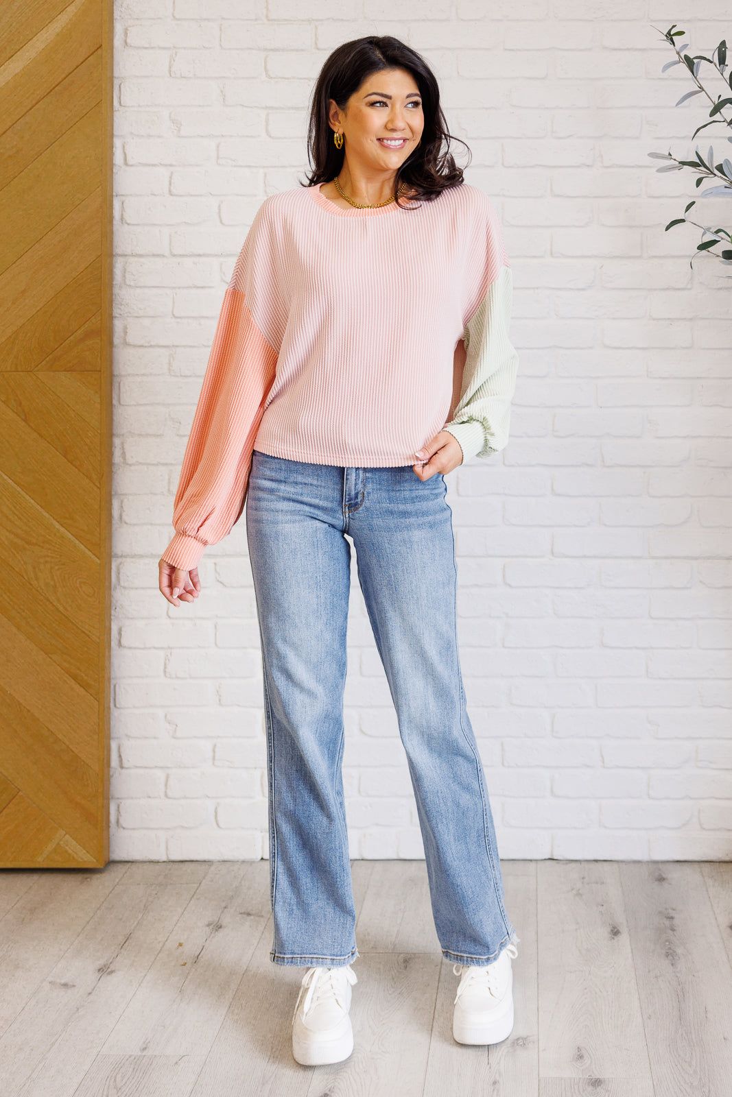 Hit Me With Your Best Shot Colorblock Top in Multicolor-Tops-Ave Shops-[option4]-[option5]-[option6]-[option7]-[option8]-Shop-Boutique-Clothing-for-Women-Online