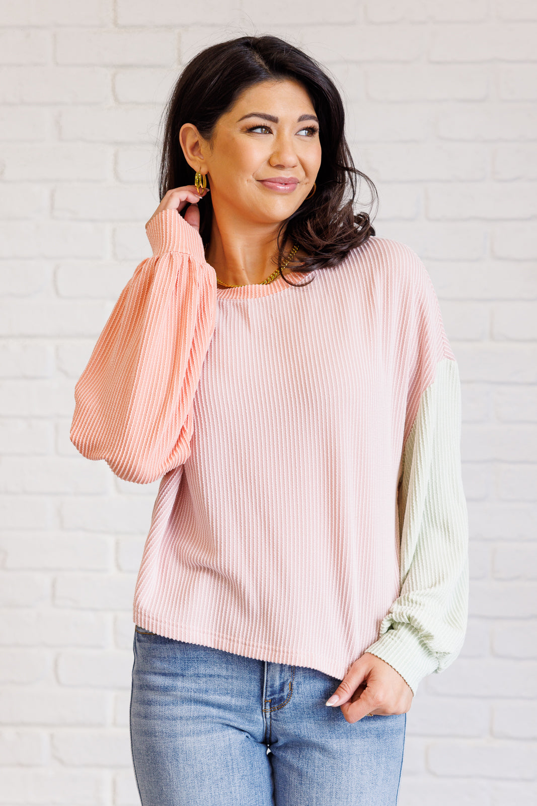 Hit Me With Your Best Shot Colorblock Top in Multicolor-Tops-Ave Shops-[option4]-[option5]-[option6]-[option7]-[option8]-Shop-Boutique-Clothing-for-Women-Online