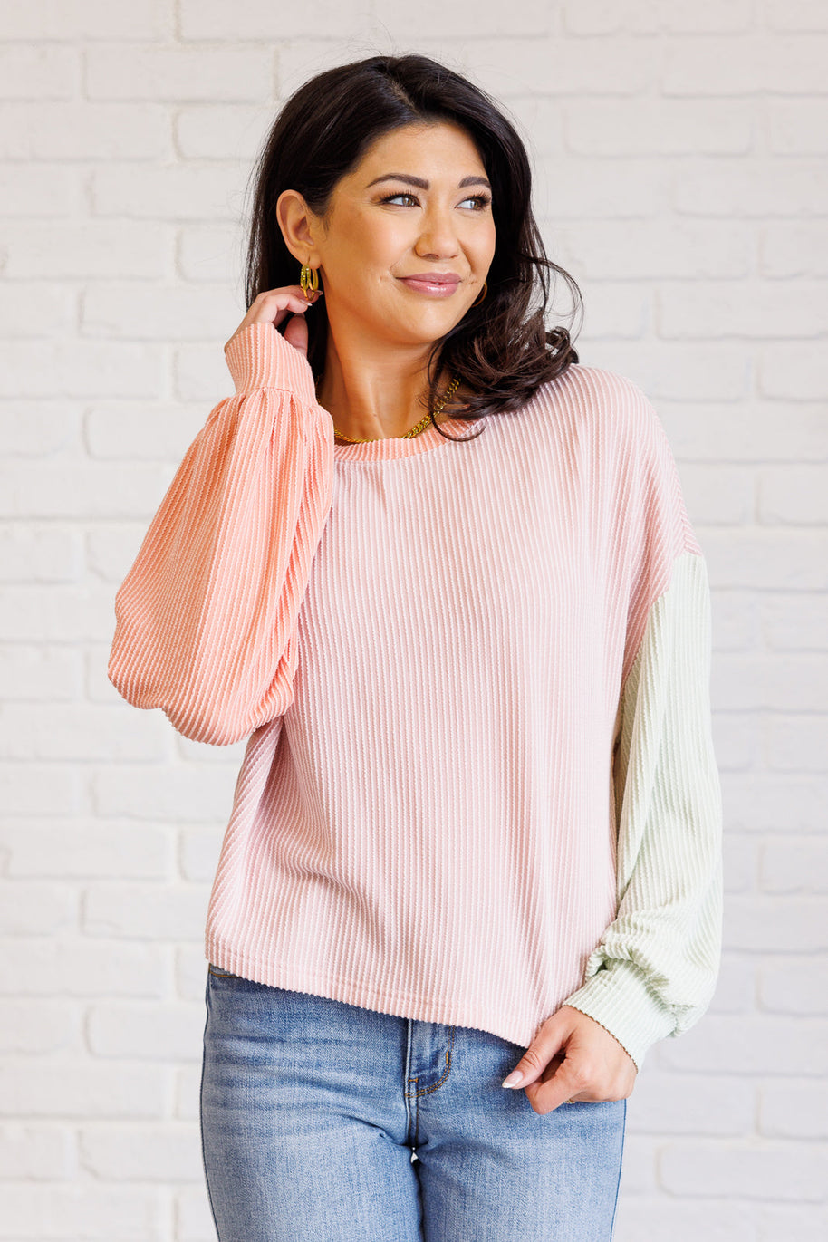 Hit Me With Your Best Shot Colorblock Top in Multicolor-Tops-Ave Shops-[option4]-[option5]-[option6]-[option7]-[option8]-Shop-Boutique-Clothing-for-Women-Online