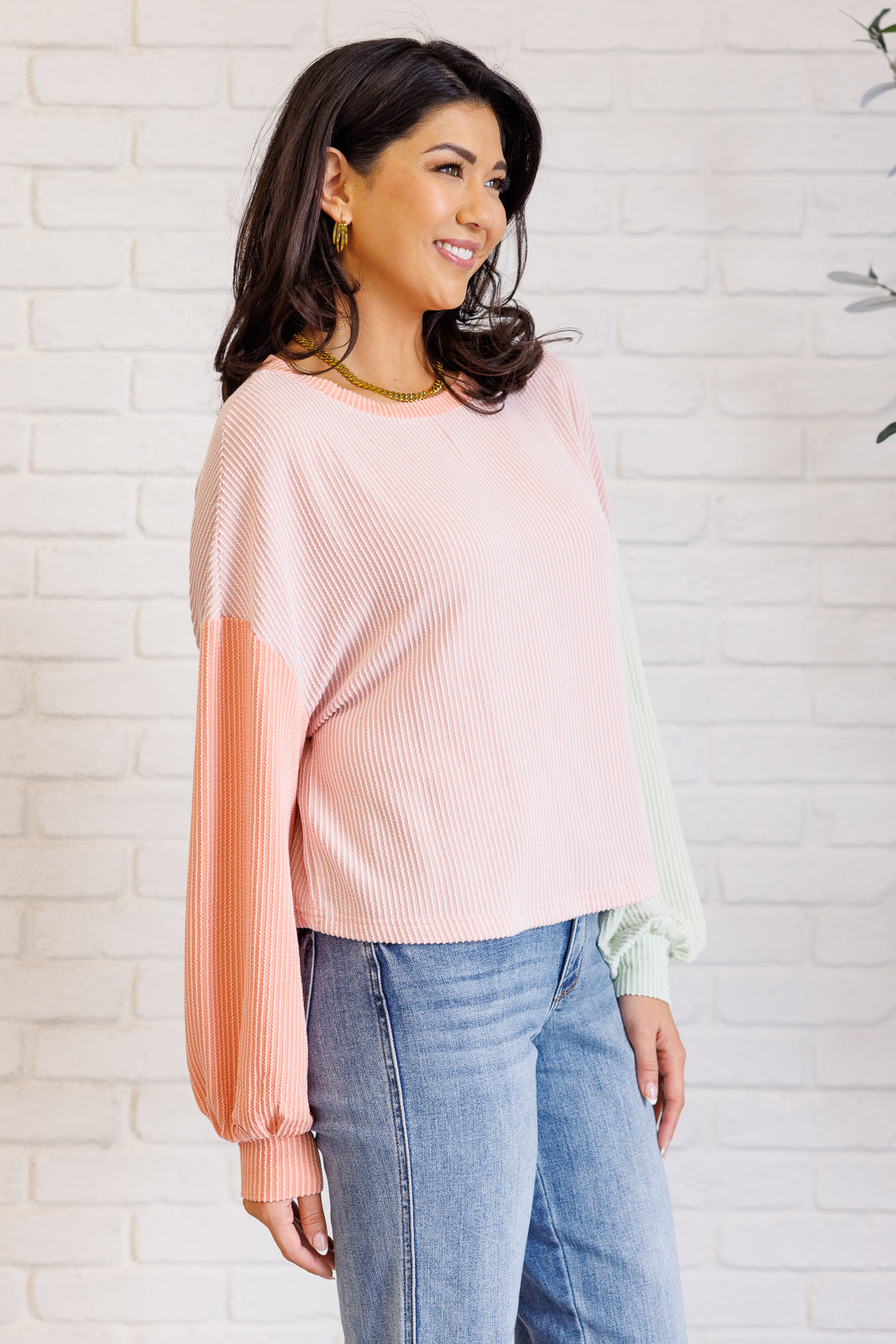 Hit Me With Your Best Shot Colorblock Top in Multicolor-Tops-Ave Shops-[option4]-[option5]-[option6]-[option7]-[option8]-Shop-Boutique-Clothing-for-Women-Online