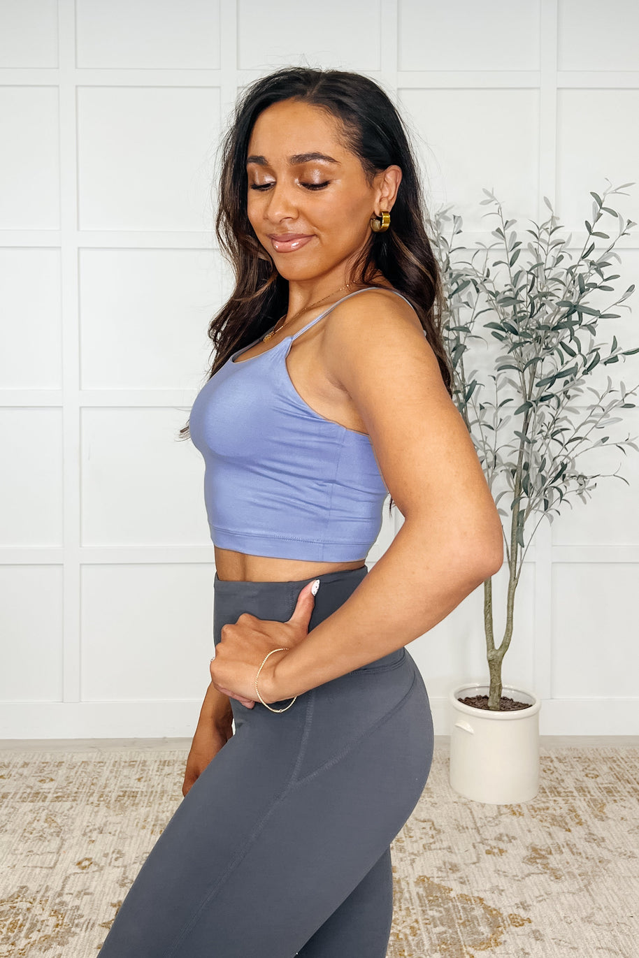 Rae Mode Hot Yoga Tank in Blue Hyacinth-Womens-Ave Shops-[option4]-[option5]-[option6]-[option7]-[option8]-Shop-Boutique-Clothing-for-Women-Online