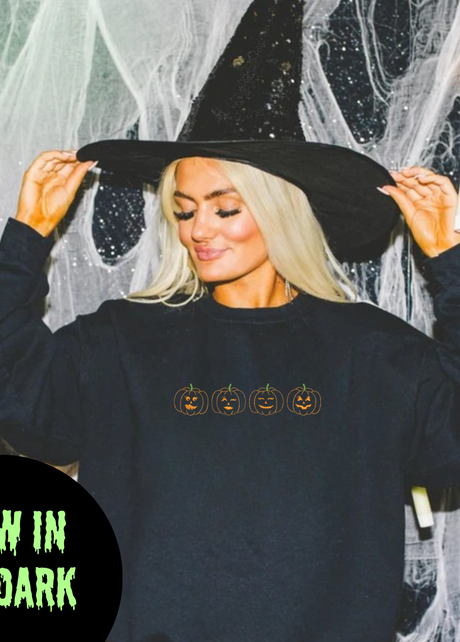 Glow in the dark pumpkin faces-JOCOink-[option4]-[option5]-[option6]-[option7]-[option8]-Shop-Boutique-Clothing-for-Women-Online
