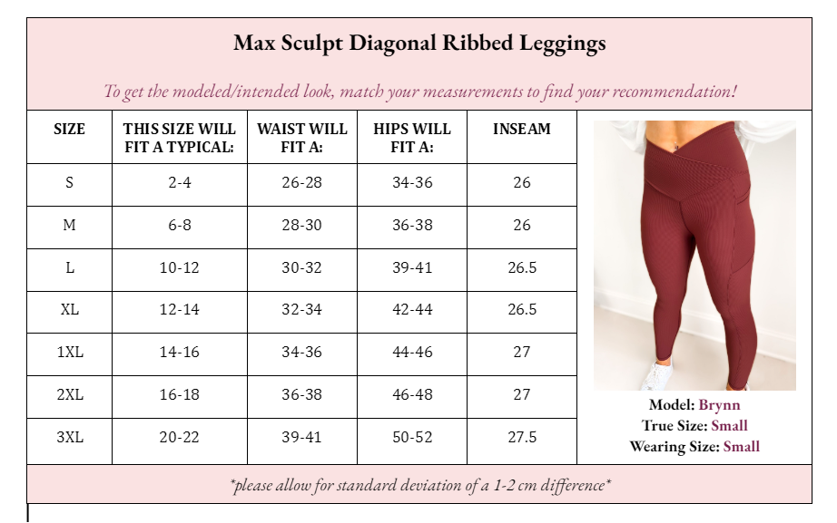 Molly Max Sculpt Ribbed Leggings - Regular-leggings-Girl Code Couture-[option4]-[option5]-[option6]-[option7]-[option8]-Shop-Boutique-Clothing-for-Women-Online