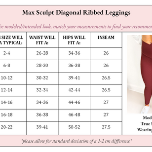 Molly Max Sculpt Ribbed Leggings - Regular-leggings-Girl Code Couture-[option4]-[option5]-[option6]-[option7]-[option8]-Shop-Boutique-Clothing-for-Women-Online