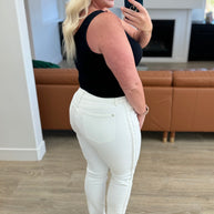 Judy Blue Maddie Mid Rise Braided Side Seam Relaxed Jeans-Denim-Ave Shops-[option4]-[option5]-[option6]-[option7]-[option8]-Shop-Boutique-Clothing-for-Women-Online