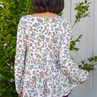 I Think I Can V-Neck Floral Top-Tops-Ave Shops-[option4]-[option5]-[option6]-[option7]-[option8]-Shop-Boutique-Clothing-for-Women-Online