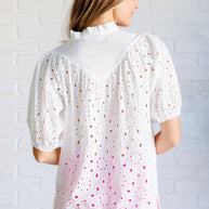I'll Let You Know Eyelet Lace Blouse-Blouses-Ave Shops-[option4]-[option5]-[option6]-[option7]-[option8]-Shop-Boutique-Clothing-for-Women-Online