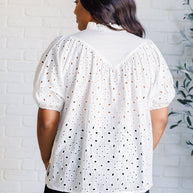 I'll Let You Know Eyelet Lace Blouse-Blouses-Ave Shops-[option4]-[option5]-[option6]-[option7]-[option8]-Shop-Boutique-Clothing-for-Women-Online