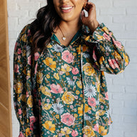 Ideal Ideas Floral Blouse-Blouses-Ave Shops-[option4]-[option5]-[option6]-[option7]-[option8]-Shop-Boutique-Clothing-for-Women-Online