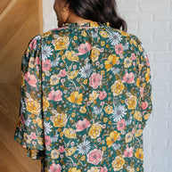 Ideal Ideas Floral Blouse-Blouses-Ave Shops-[option4]-[option5]-[option6]-[option7]-[option8]-Shop-Boutique-Clothing-for-Women-Online
