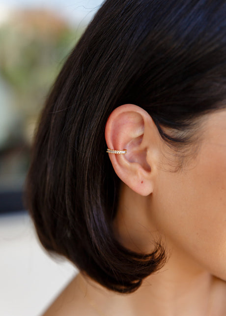 In This Together Gold Ear Cuff Set-Accessories-Ave Shops-[option4]-[option5]-[option6]-[option7]-[option8]-Shop-Boutique-Clothing-for-Women-Online