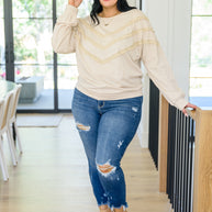 Into The Fringe Top in Beige-Womens-Ave Shops-[option4]-[option5]-[option6]-[option7]-[option8]-Shop-Boutique-Clothing-for-Women-Online