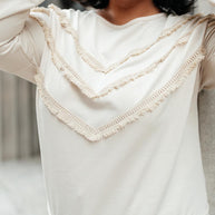 Into The Fringe Top in Beige-Womens-Ave Shops-[option4]-[option5]-[option6]-[option7]-[option8]-Shop-Boutique-Clothing-for-Women-Online