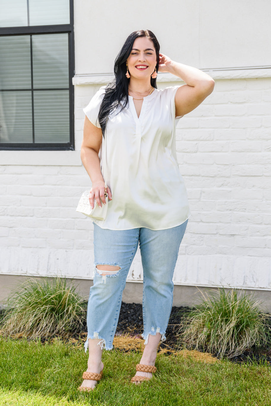 Isn't It Ironic Top In White-Womens-Ave Shops-[option4]-[option5]-[option6]-[option7]-[option8]-Shop-Boutique-Clothing-for-Women-Online